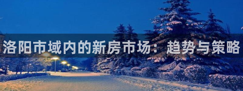 下载新宝5：洛阳市域内的新房市场：趋势与策略