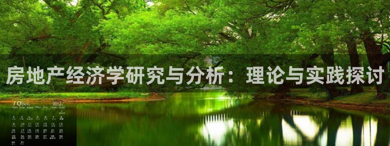新宝j2O5O5O：房地产经济学研究与分析：理论与实践探讨
