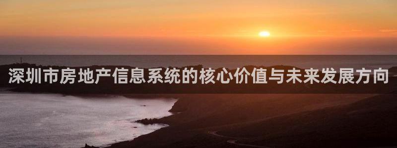 新宝b2O5O5O：深圳市房地产信息系统的核心价值与未来发展