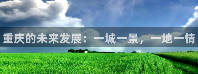 新宝5登录霸：重庆的未来发展：一城一景，一地一情