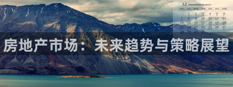 新宝5网站：房地产市场：未来趋势与策略展望