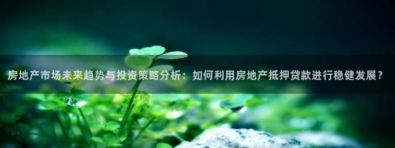 新宝5软件下载：房地产市场未来趋势与投资策略分析：如何利用房