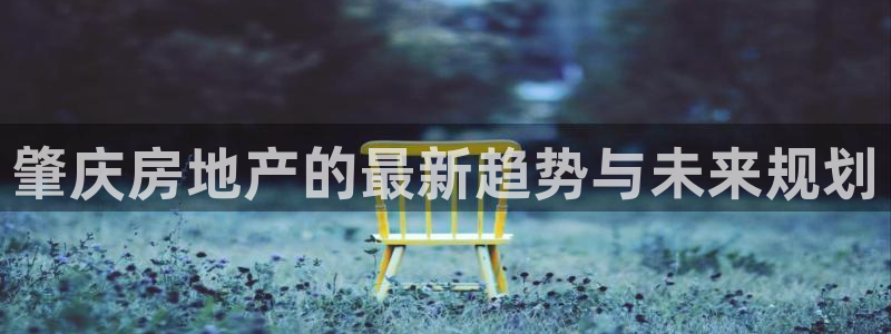 新宝5测速线路：肇庆房地产的最新趋势与未来规划