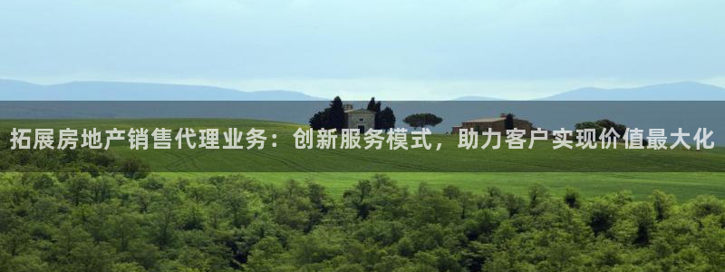 新宝5测速线路：拓展房地产销售代理业务：创新服务模式，助力客